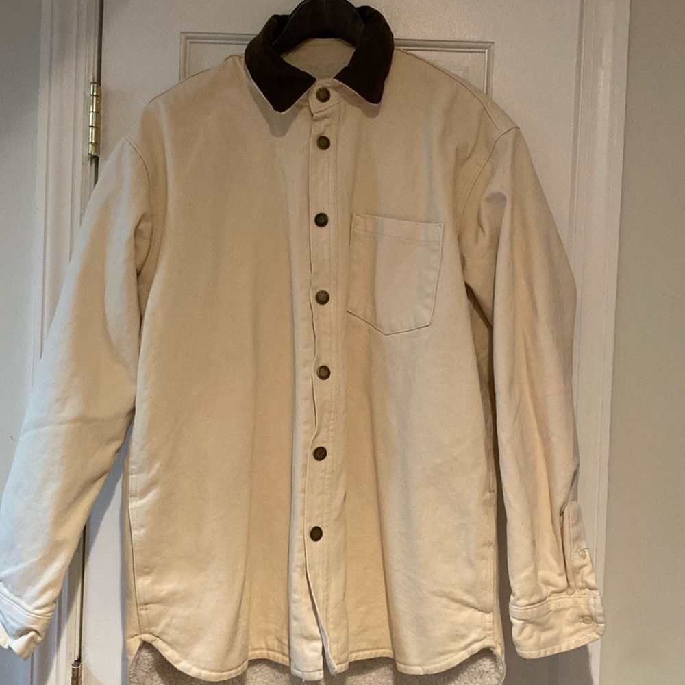 Brandy Melville John Galt heavy weight shirt jacket